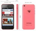 4.0 inch GOOPHONE C5